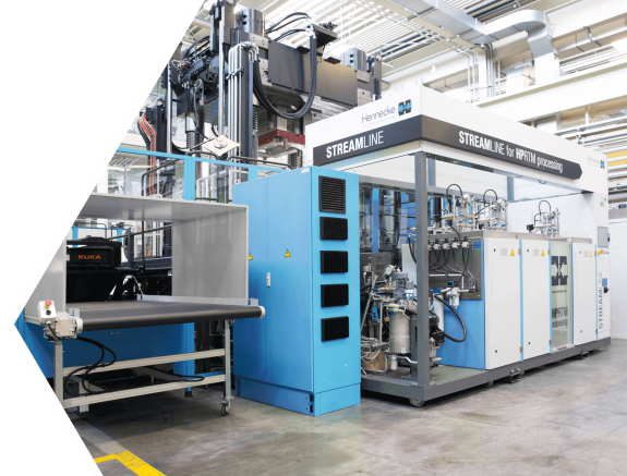 HP-RTM-设备技术 - 用于以适合大批量生产的自动化和循环时间生产纤维增强型结构部件的机器技术