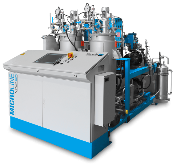 MICROLINE - High-pressure metering machine for precisely metering small outputs
