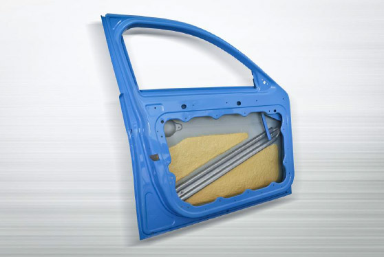 InCar®plus door module with PU-reinforced outer skin InCar®plus door module with PU-reinforced outer skin