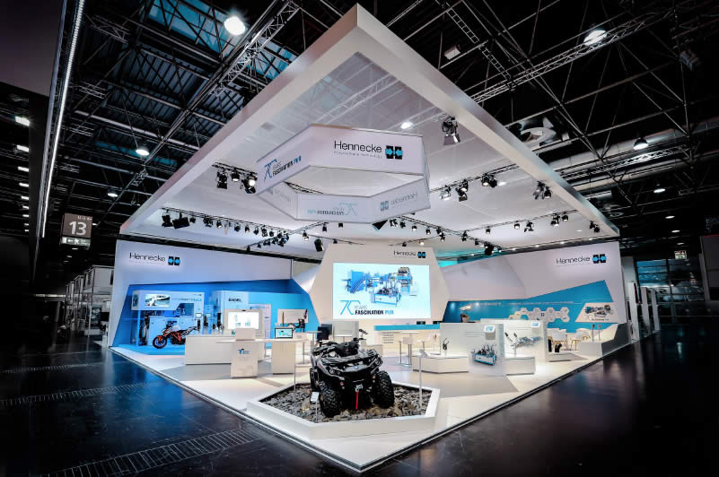 Hennecke celebrated its 70 year anniversary at the K trade fair stand Dusseldorf Hennecke celebrated its 70 year anniversary at the K trade fair stand Dusseldorf