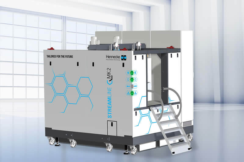 Shortly before market launch: the second generation of the successful STREAMLINE metering machines comes with numerous features Shortly before market launch: the second generation of the successful STREAMLINE metering machines comes with numerous features