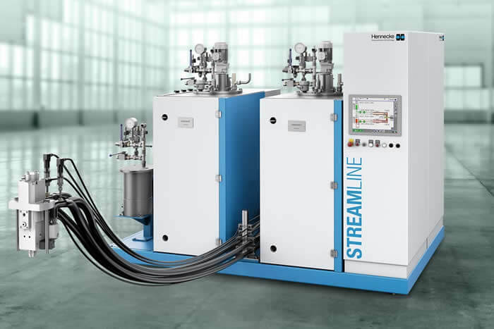 Production in the HP-RTM process Production in the HP-RTM process