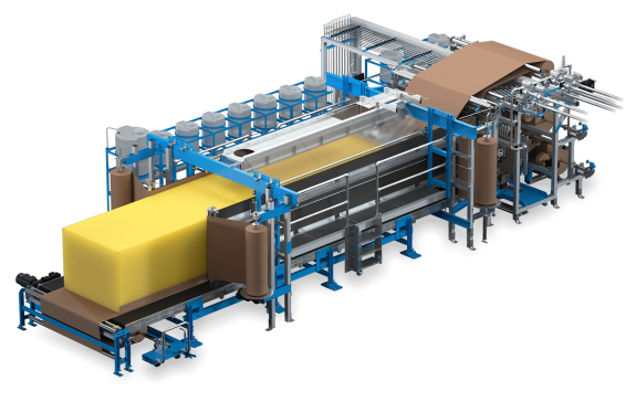 JFLEX evo - Ultra-compact systems for continuous production of high-quality slabstock foams