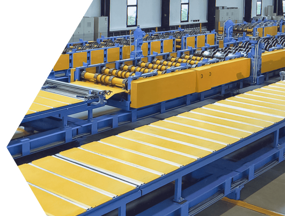 Trapezoidal sheet roll forming lines
