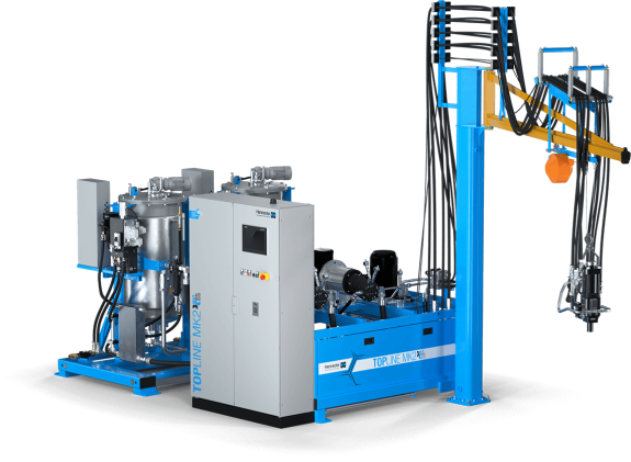 TOPLINE MK2 - Modular high-pressure metering machines of the next generation for the most demanding and highly automated special applications