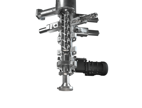 Stirrer mixhead for slabstock - Dynamic stirrer mixer for slabstock applications